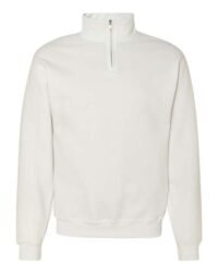 Unisex Nublend® Cadet Collar Quarter-Zip Sweatshirt - JERZEES 995MR
